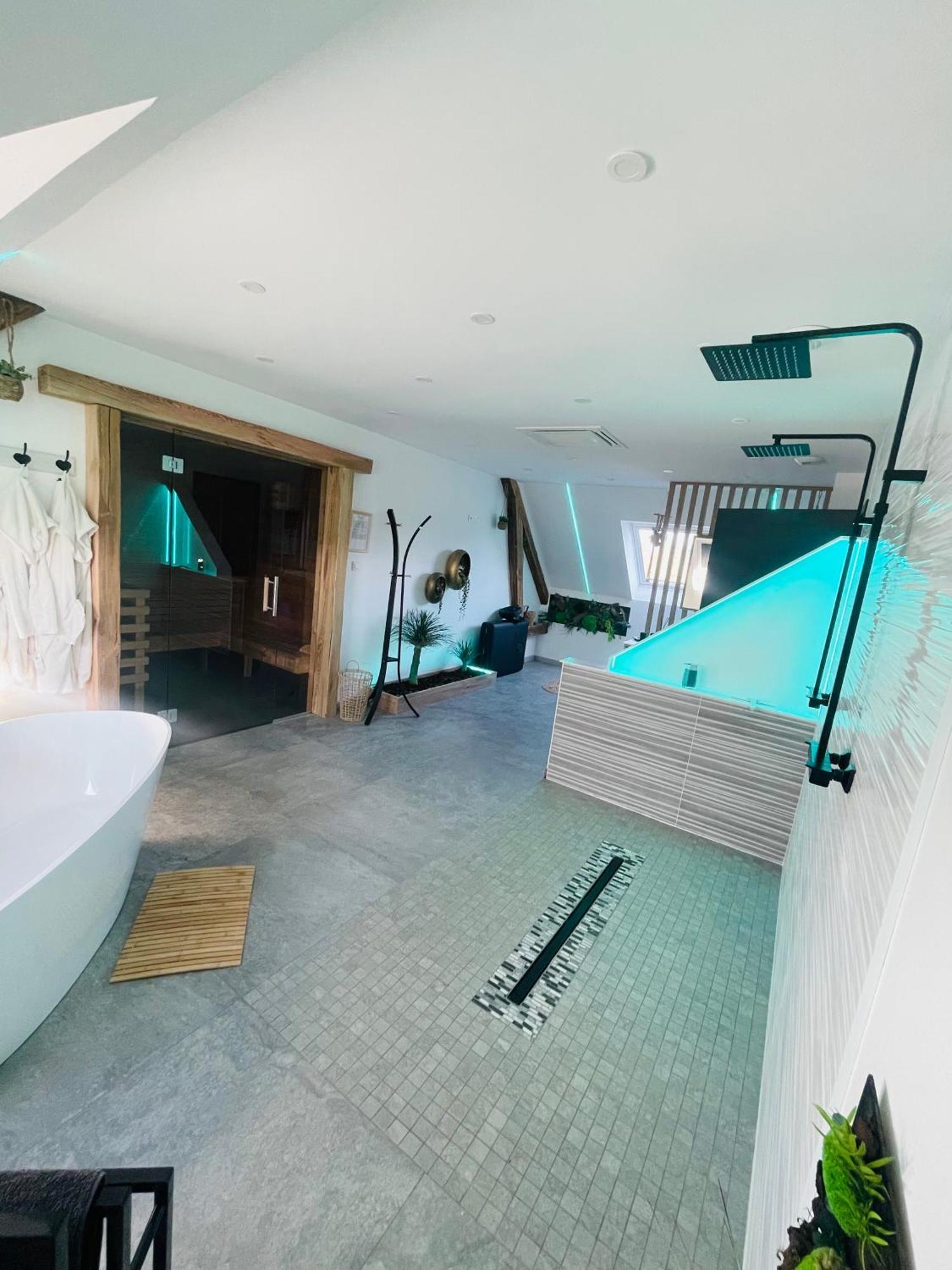 Maison Gite Chez Nounou Sauna Jacuzzi Jardin Arbore Etting Εξωτερικό φωτογραφία